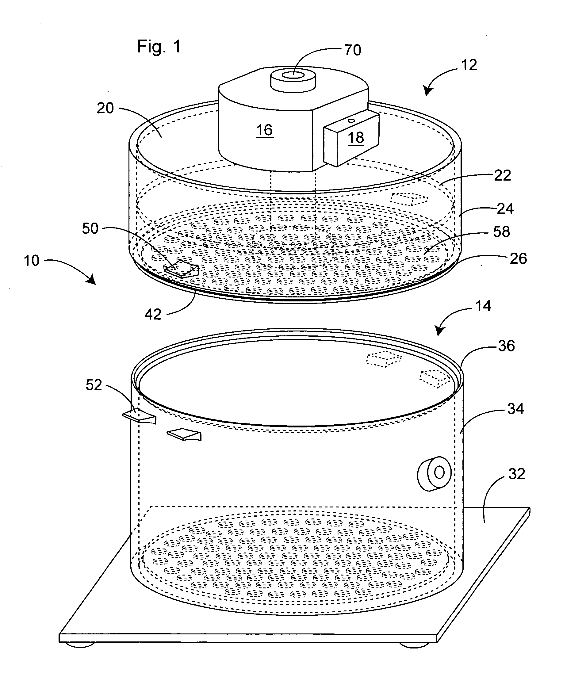 Large diameter plethysmograph