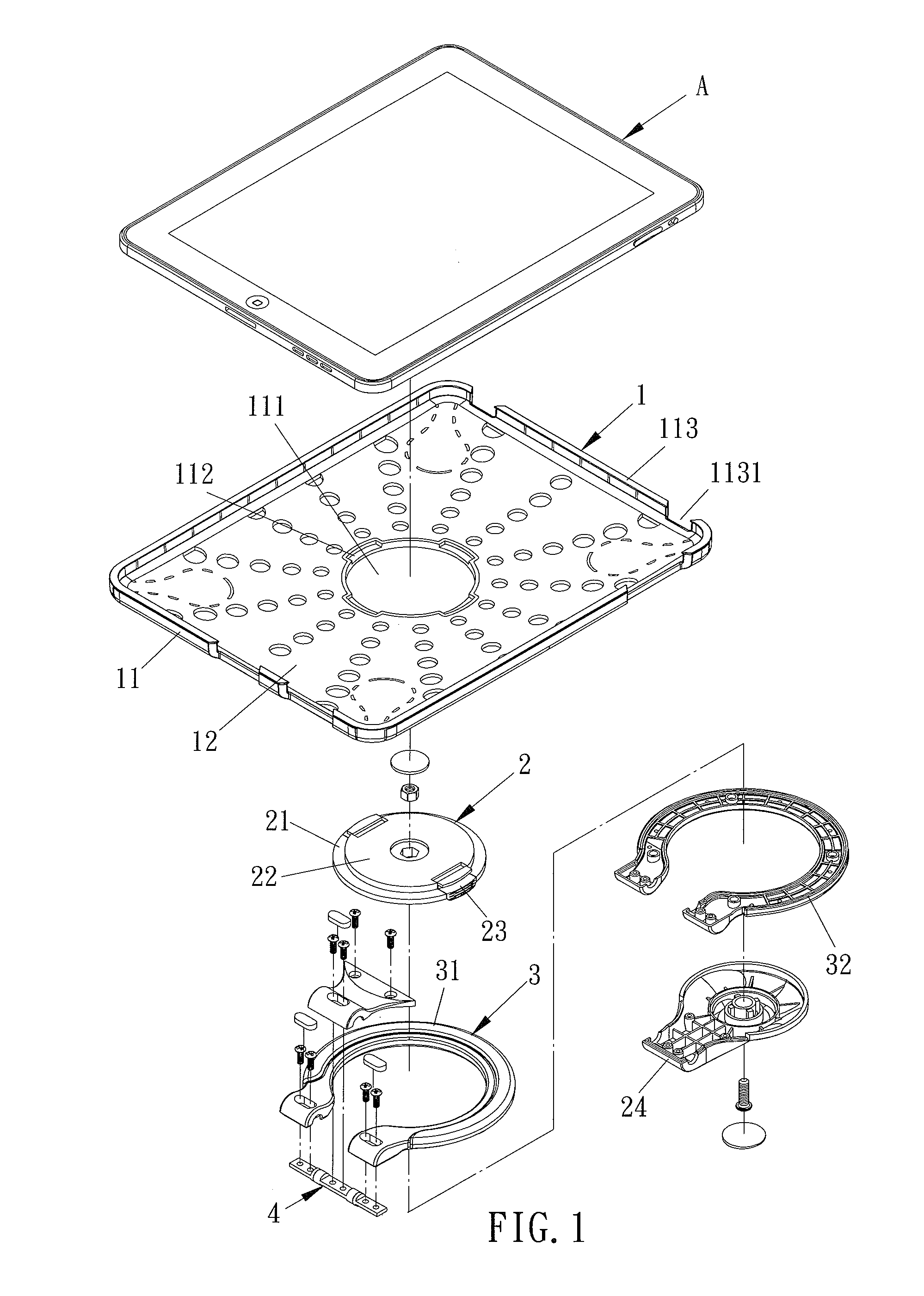 Support Structure of a Digital Device