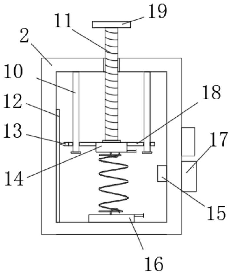 A spring stretch correction device