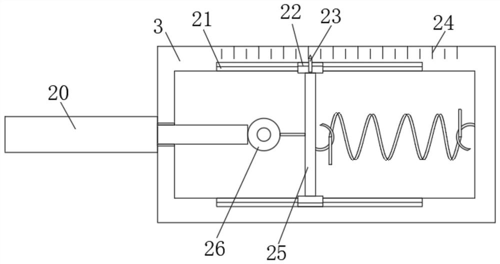 A spring stretch correction device