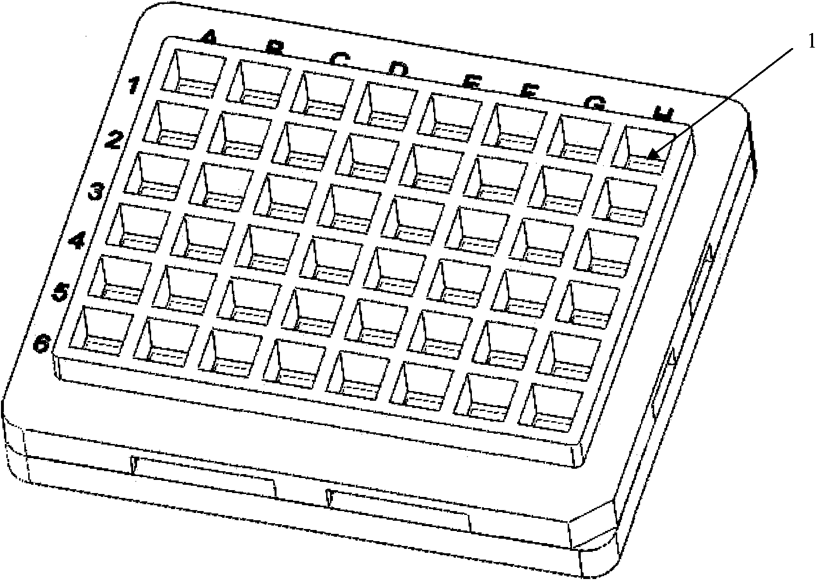 Integrated test reaction plate of five indicators of prenatal and postnatal care and kit