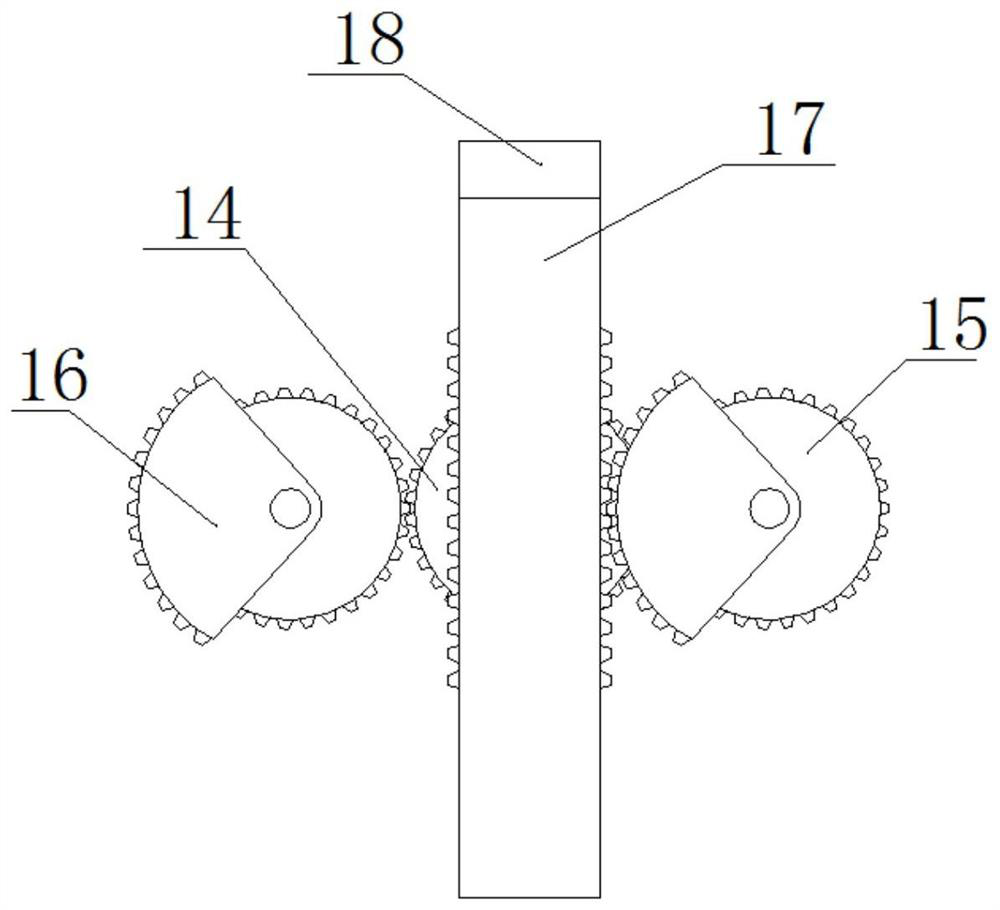 Fruit turnover box vehicle-ground transferring mechanism