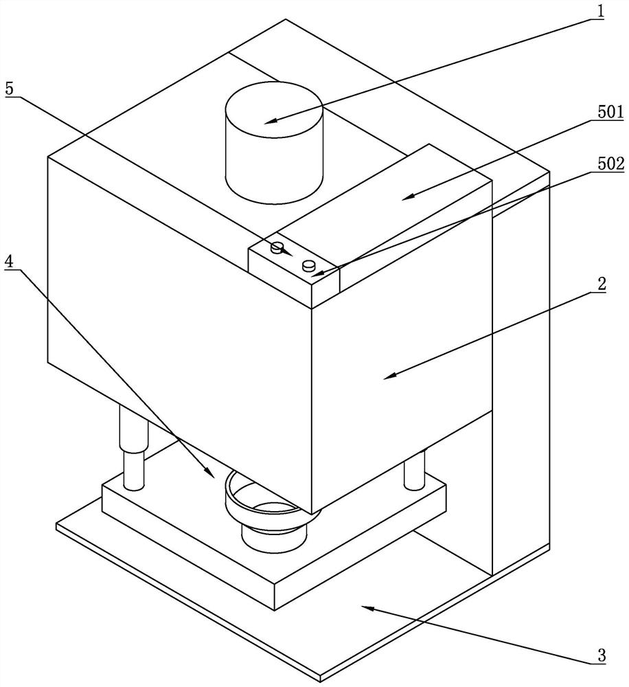 Drug crushing device for emergency department