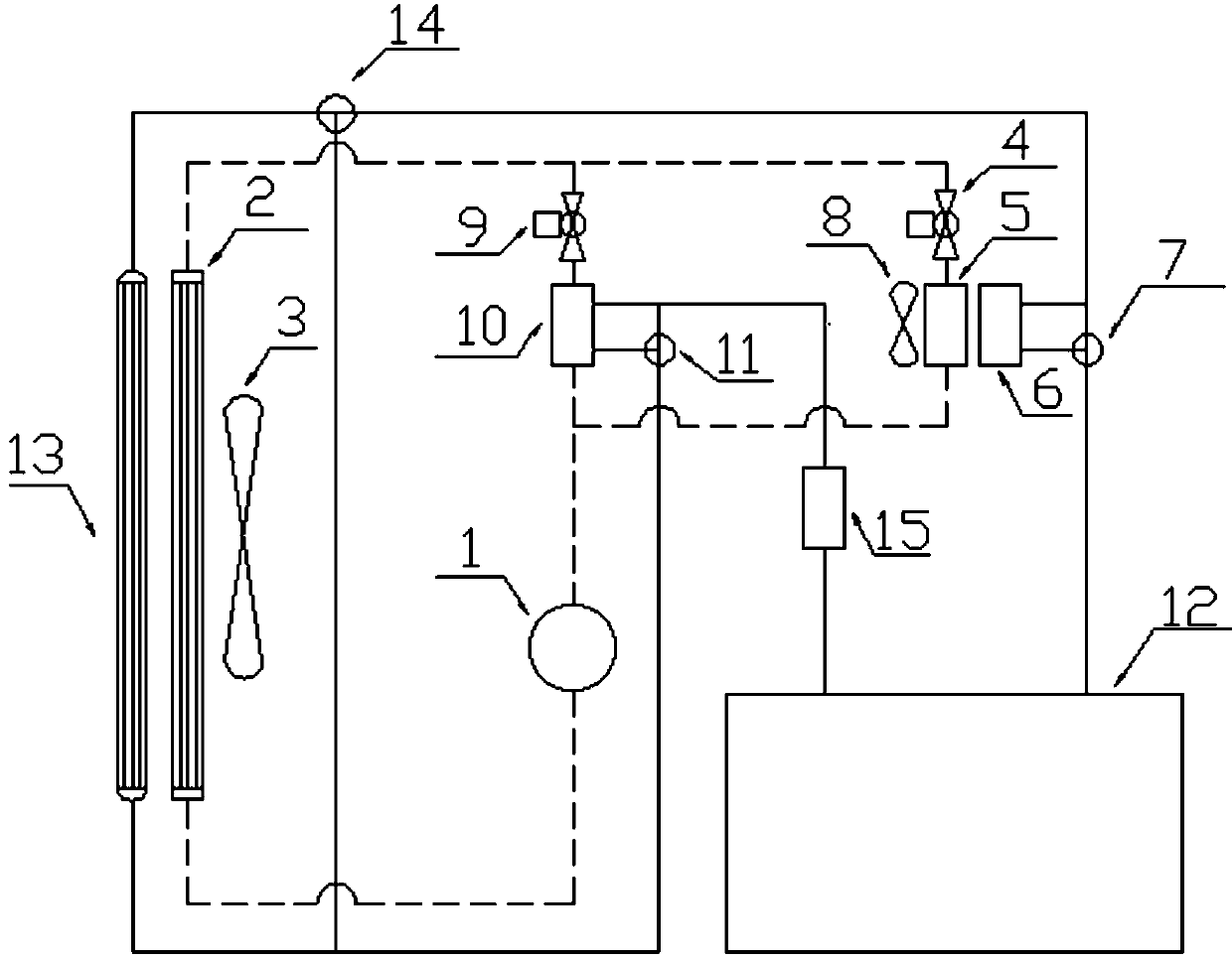 Internal combustion engine automobile multi-mode temperature management system