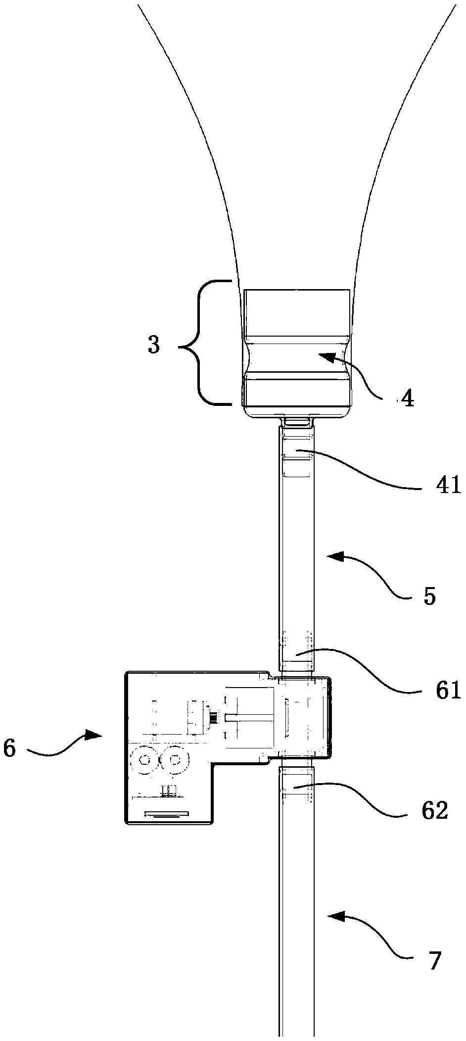 High-altitude latex horizontal moving sounding balloon