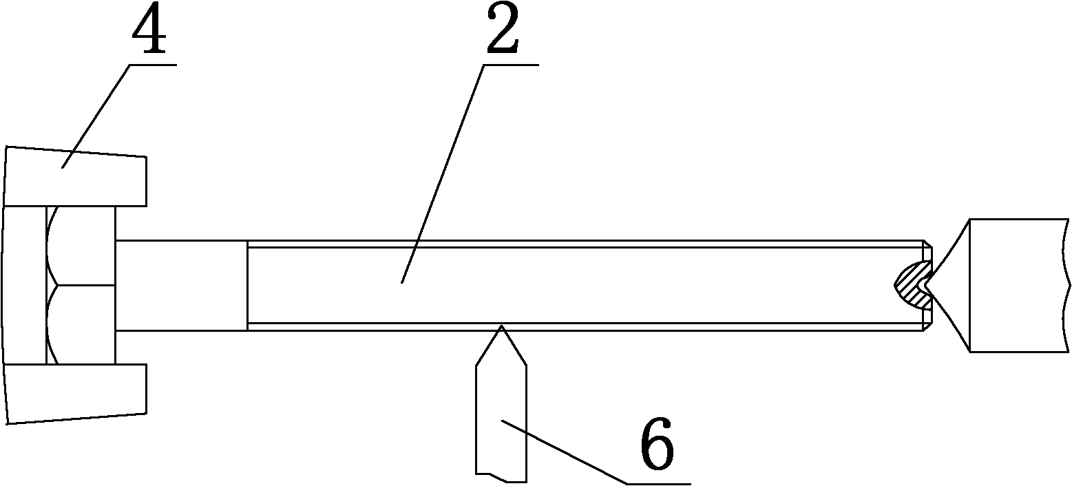 Lathe and method for processing external thread of screw