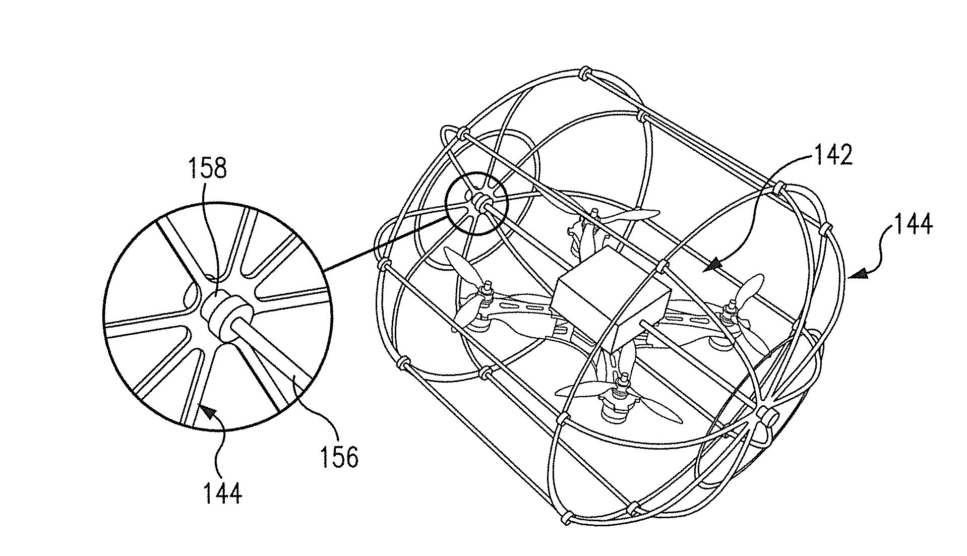 Hybrid aerial and terrestrial vehicle