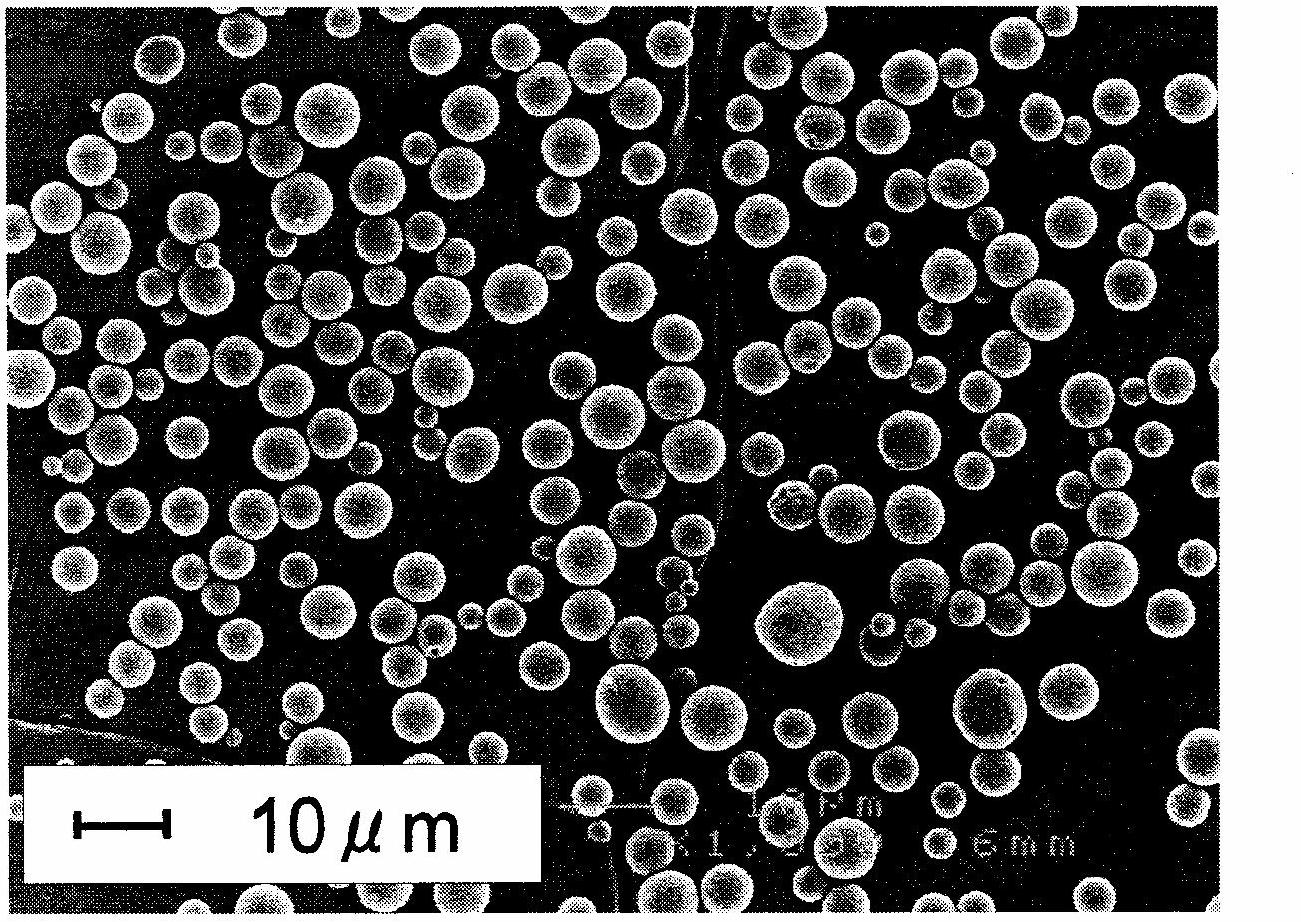 Carbon microparticle and process for production thereof