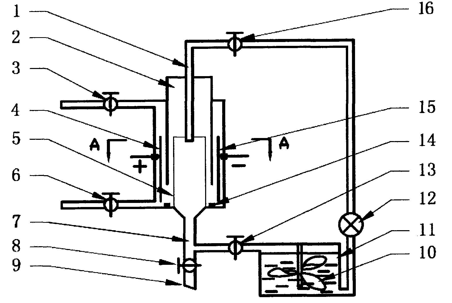 Powder surface cleaning equipment and cleaning method