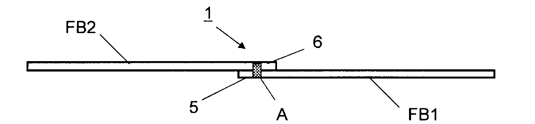 Fiber bundle with pieced part, process for producing same, and process for producing carbon fiber