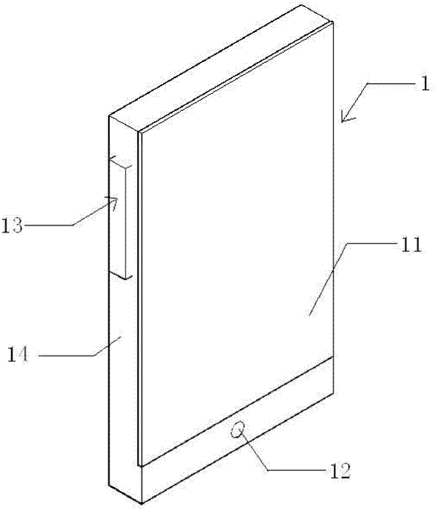 Mobile phone side key device and mobile phone