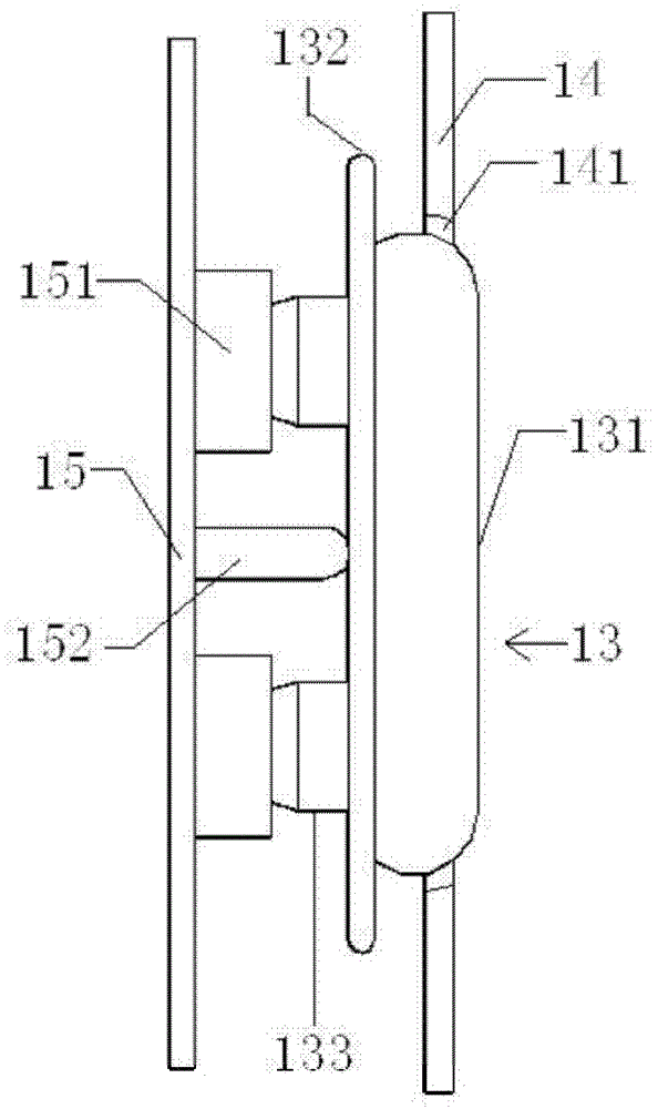 Mobile phone side key device and mobile phone