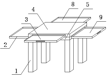 Method for manufacturing multipurpose table