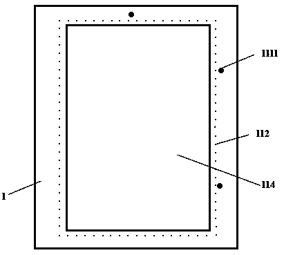 Support mechanism for machining double-sided ITO (Indium Tin Oxide) glass