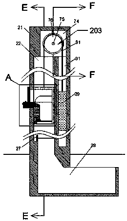 High-rise household garbage classification conveying device