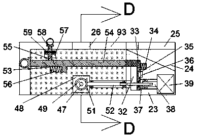 High-rise household garbage classification conveying device