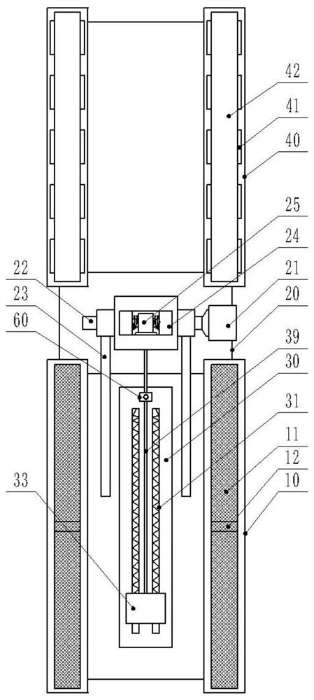 An automatic control overturning device and overturning method