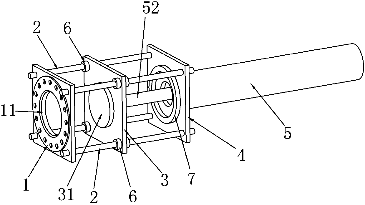 Quick-opening valve for steam explosion device