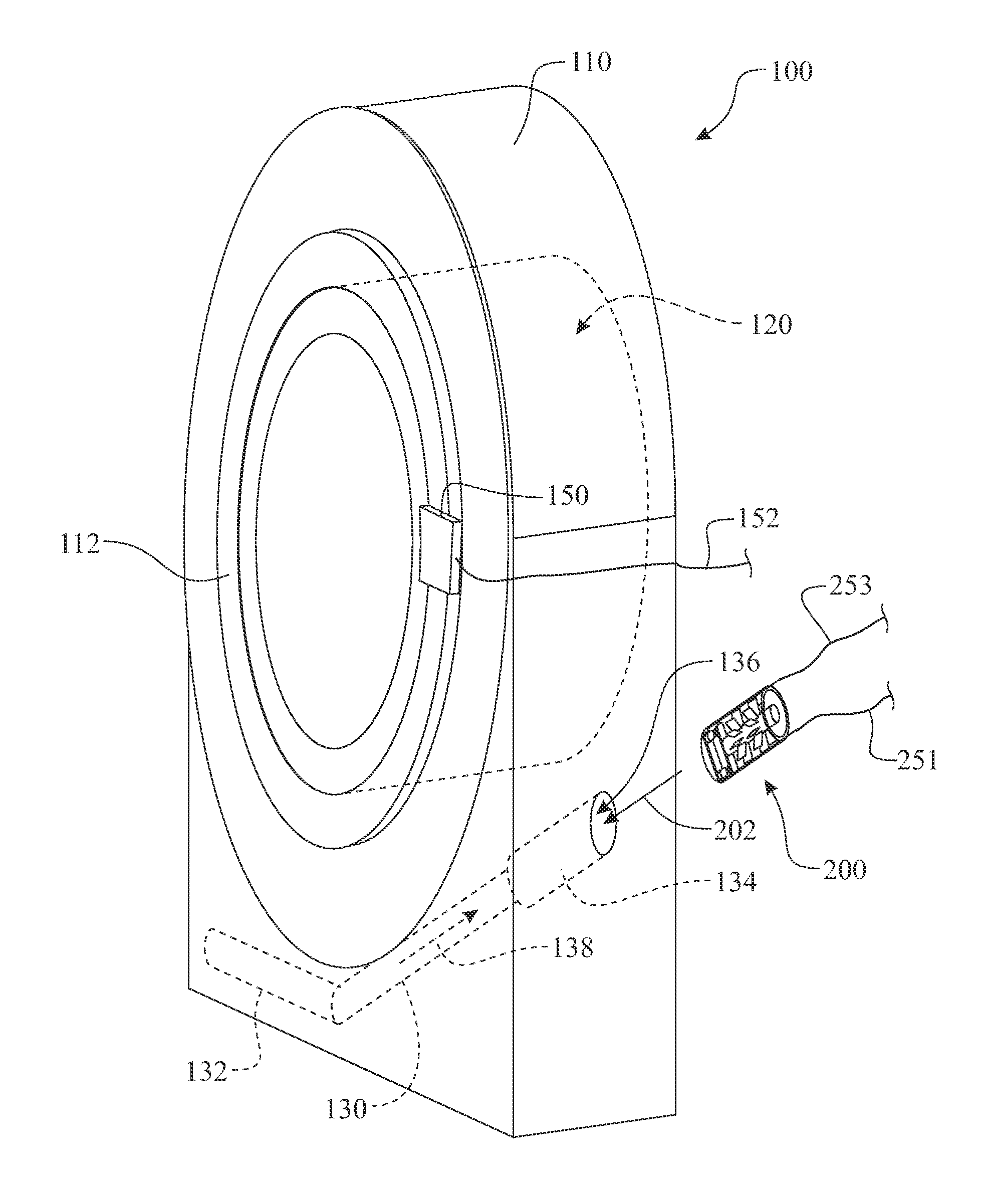 Power harvesting bearing configuration