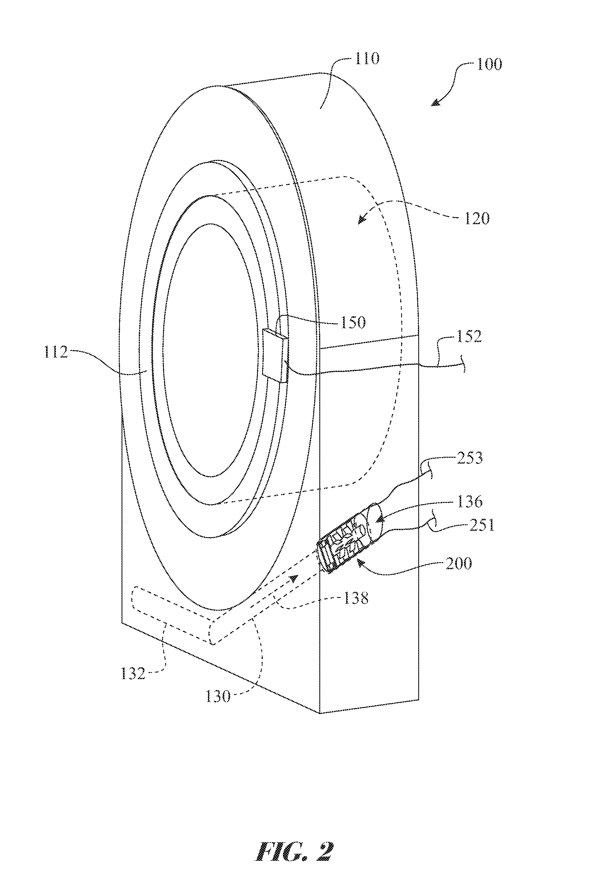 Power harvesting bearing configuration