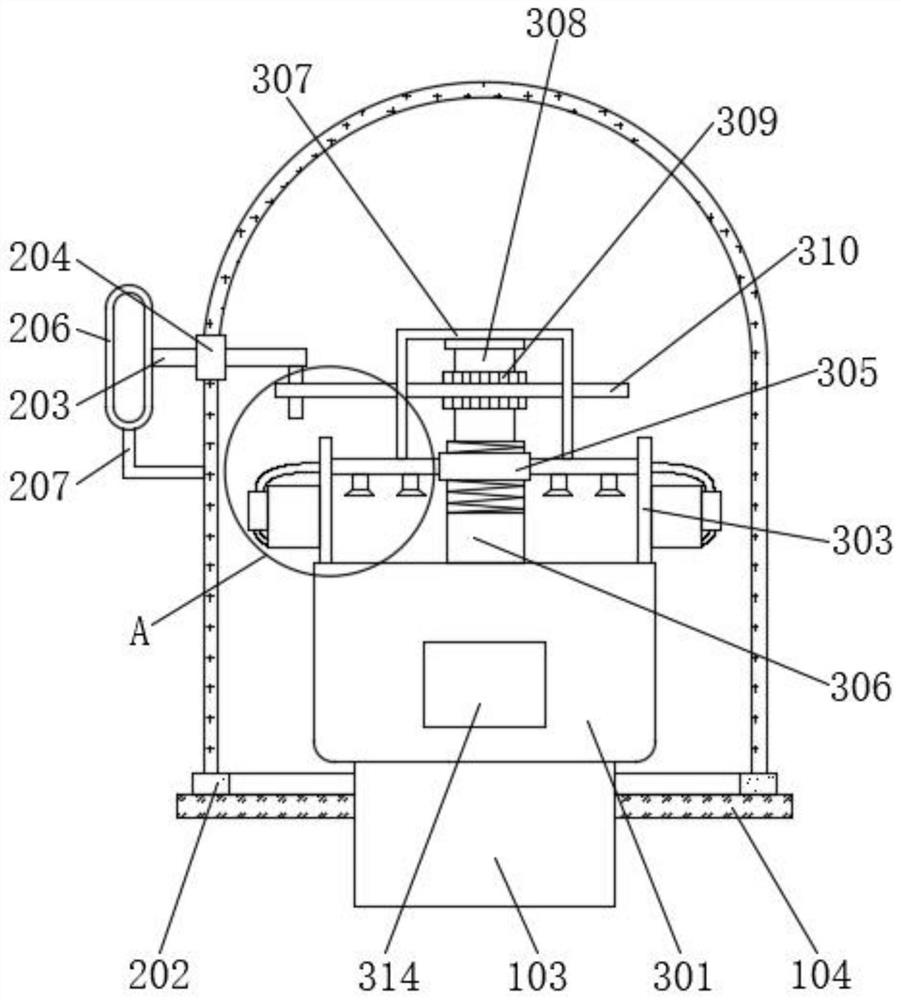 A kind of dust-reducing environment-friendly concrete aggregate mixing device and using method thereof