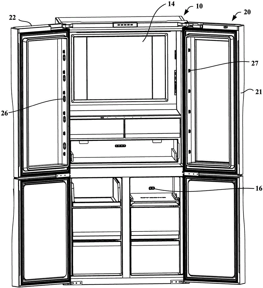 Refrigeration and freezing device