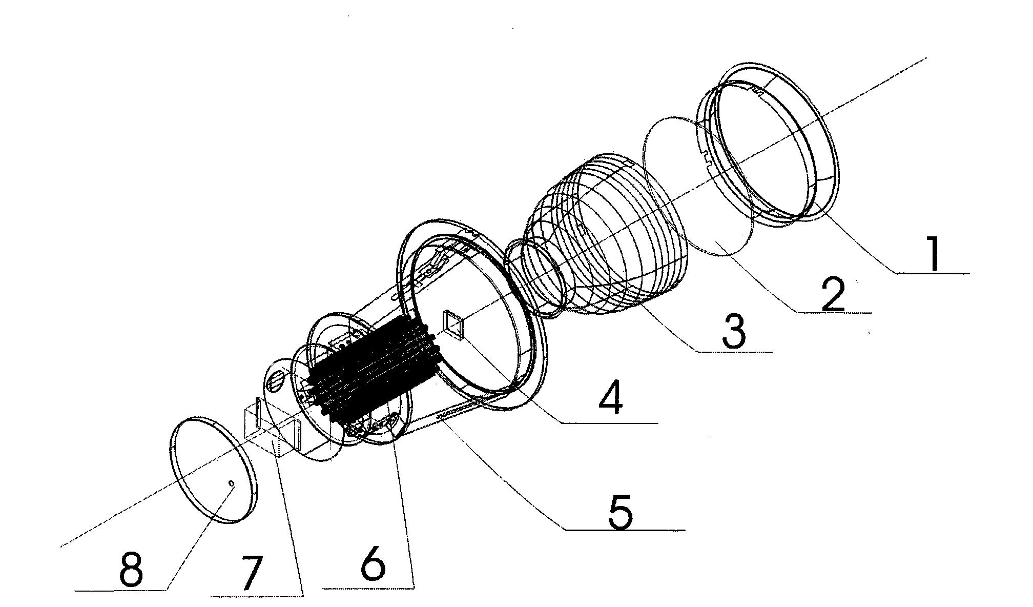 High-power LED tube light