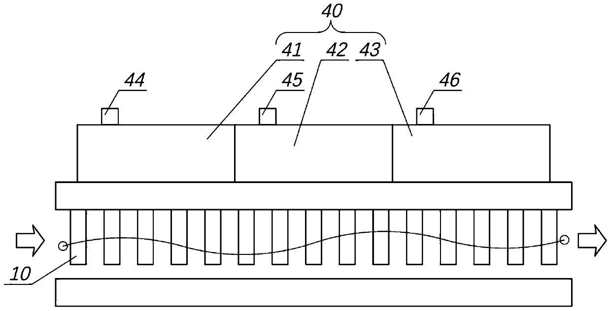 Cooling liquid flow monitoring method and liquid cooling electric drive system