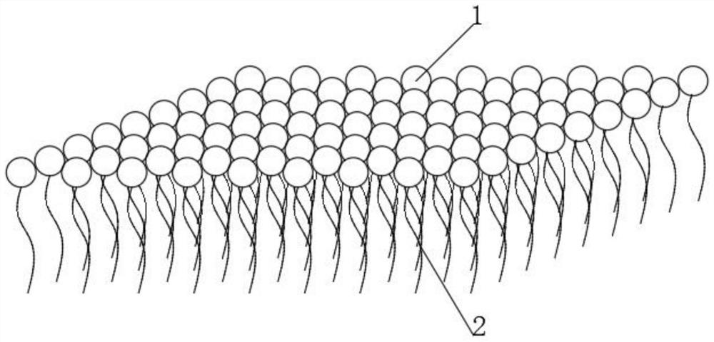 Asphalt pavement local damage impermeability repairing method