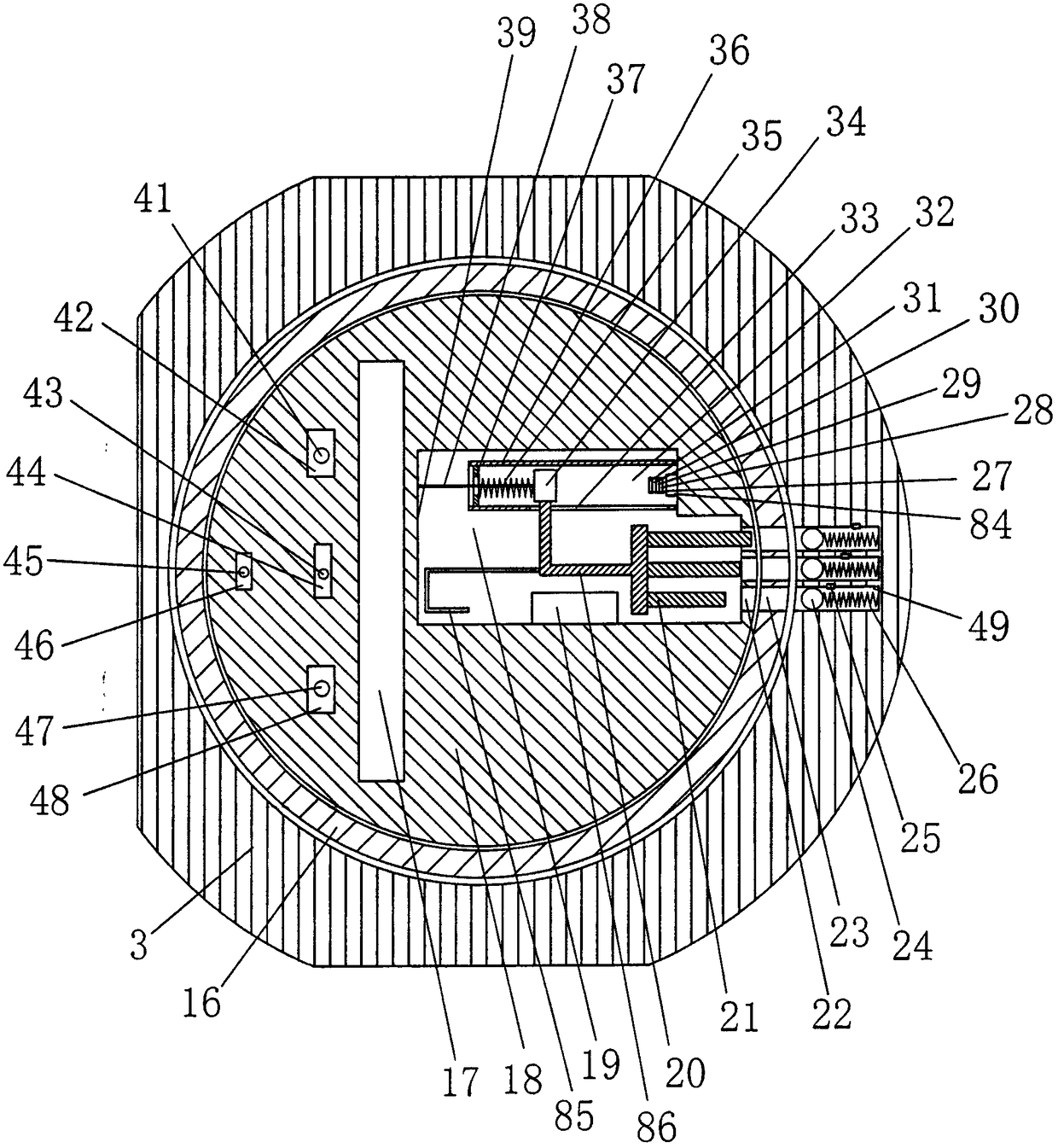 A hockey puck lock system capable of active locking