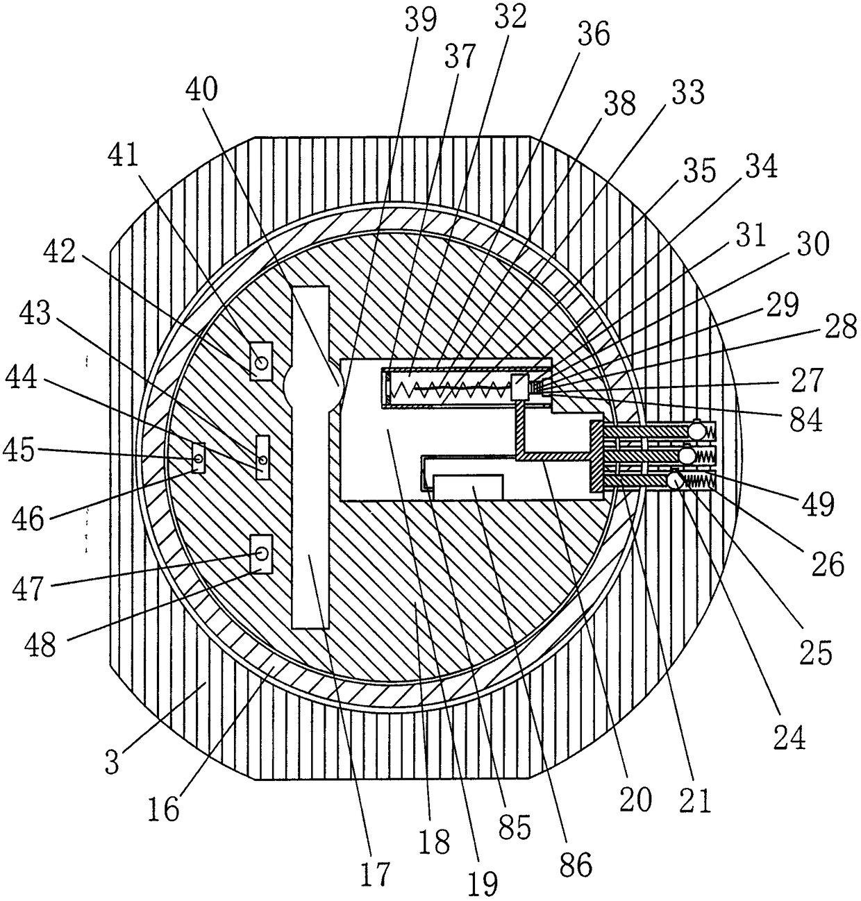 A hockey puck lock system capable of active locking