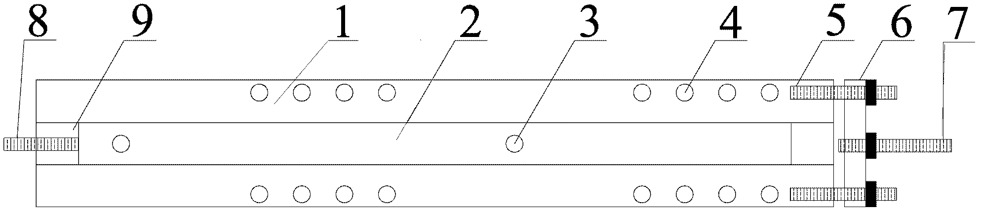 Sliding type performance-adjustable shape memory alloy damper