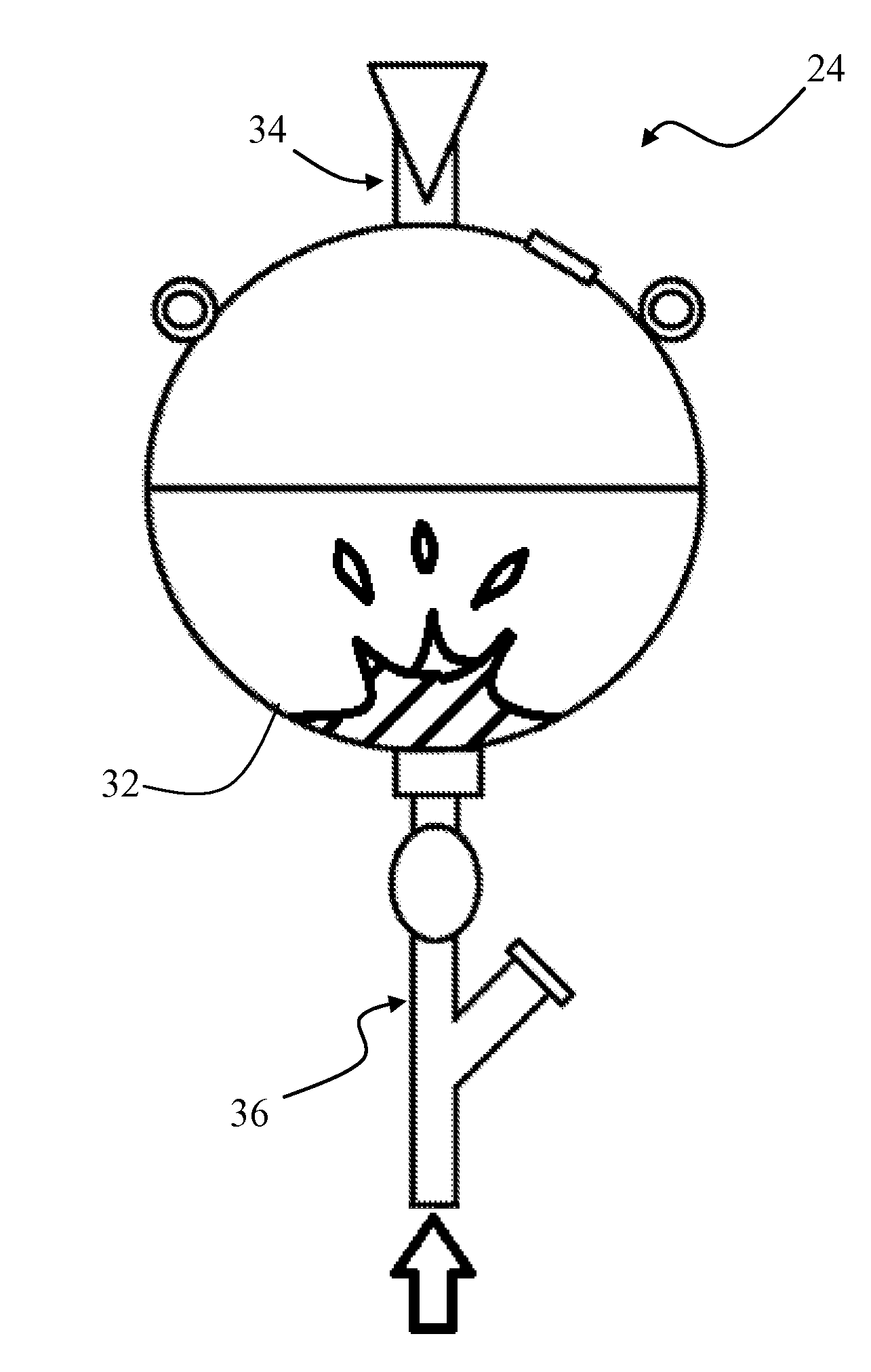 Gastric tube regulation system