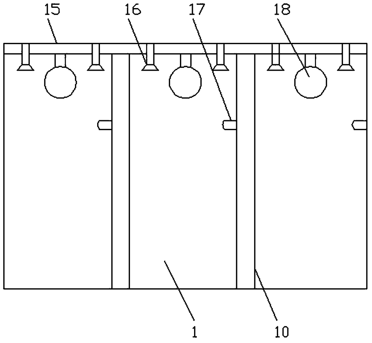 Automatic laying hen breeding equipment