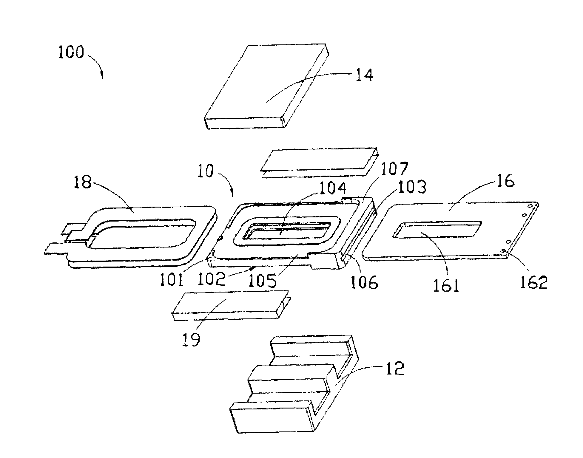 Low-profile planar transformer