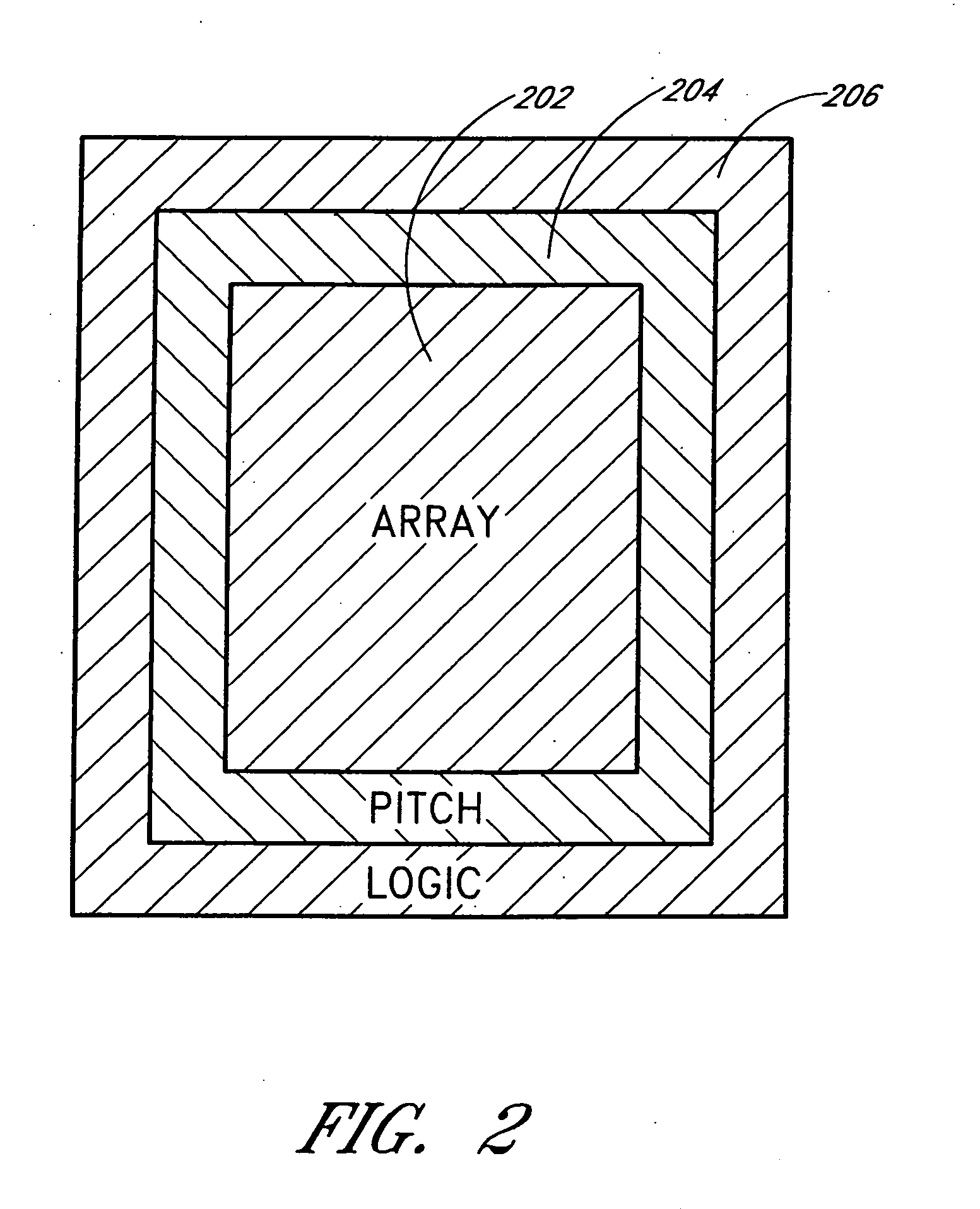 Integrated circuits with contemporaneously formed array electrodes and logic interconnects