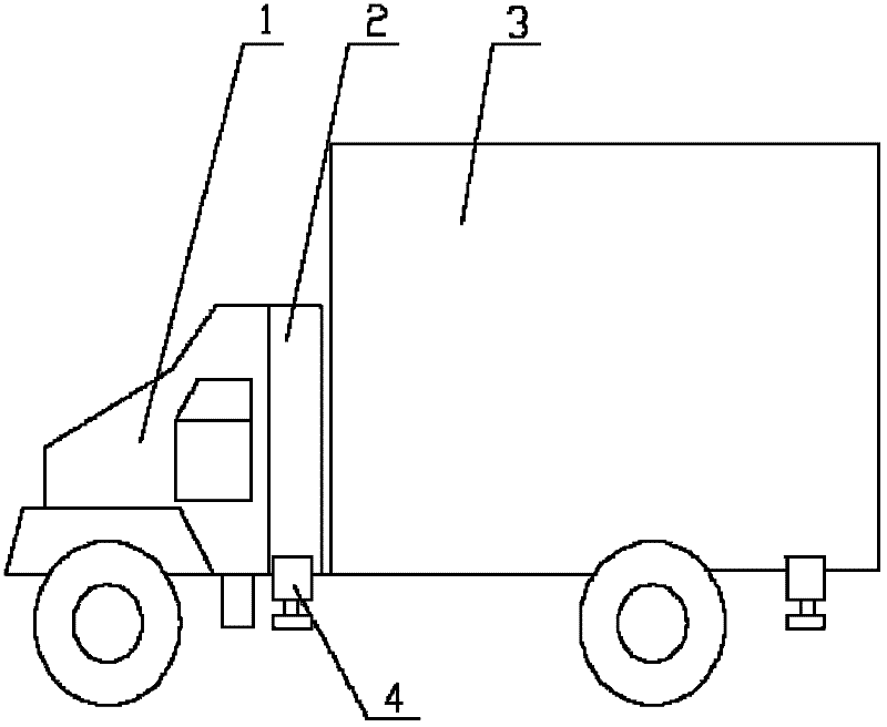 Vehicle-mounted mobile sewer dredging device