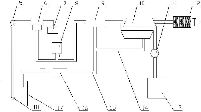 Vehicle-mounted mobile sewer dredging device