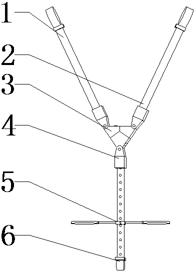 Vaccine injection kick-protection fixing device for livestock breeding