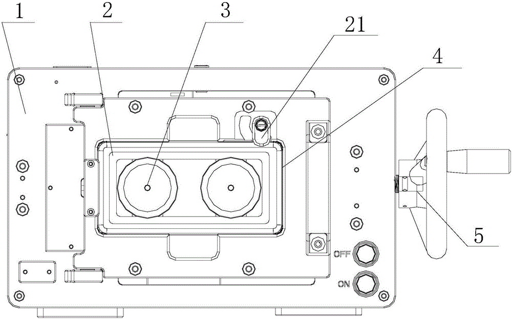 Display module dismounting tool and using method thereof