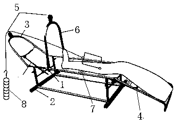 A kind of bandage and bandaging method for bandaging of Brown's traction frame