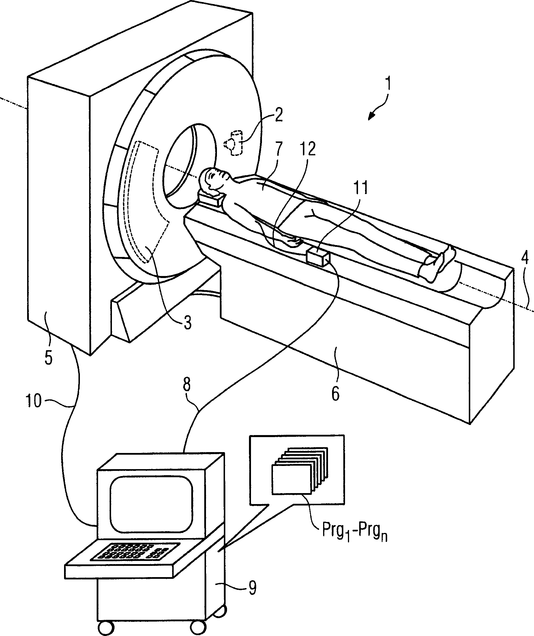 Method of predicting contrast agent flowage in organism