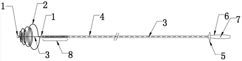 Thrombectomy system and controllable thrombectomy apparatus thereof