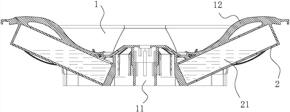 Impeller of washing machine and washing machine with the impeller