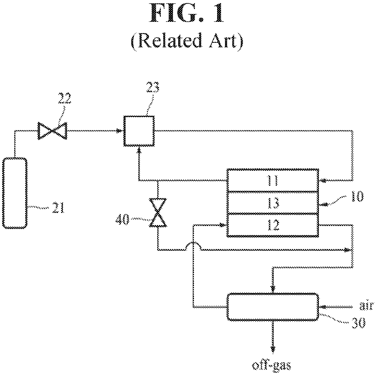 Fuel cell system and humidifier therefor