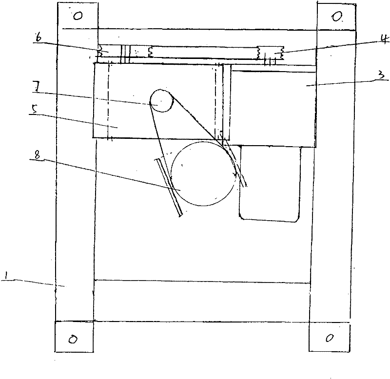 Double-blade counter-cutting plate opening machine