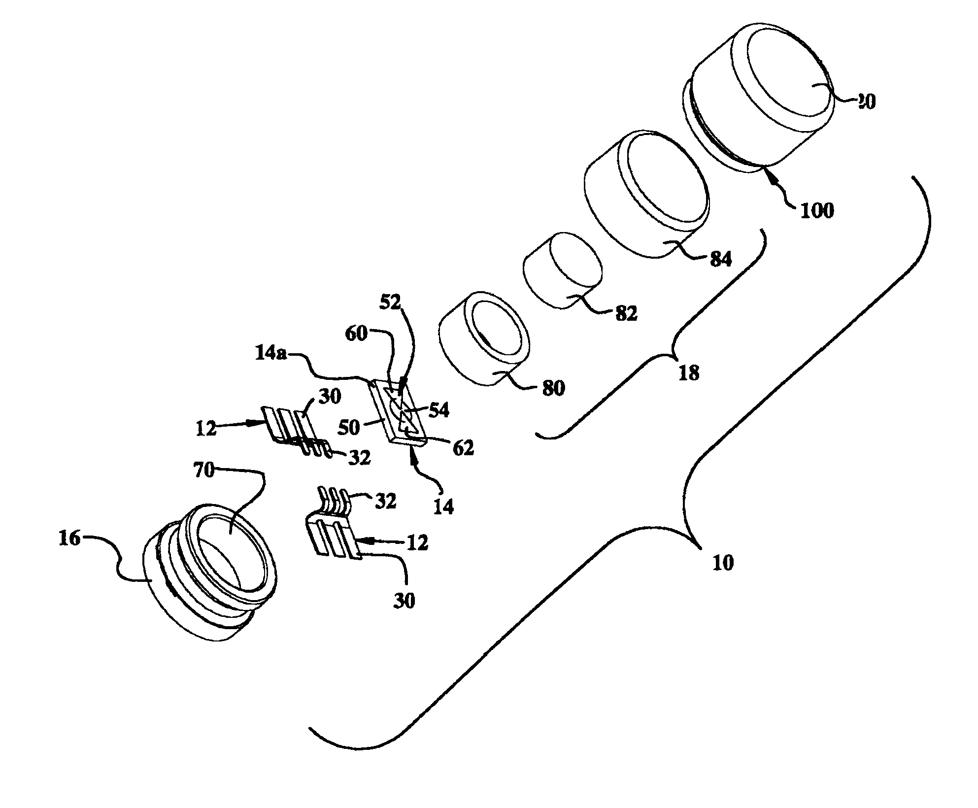 Plastic encapsulated energetic material initiation device