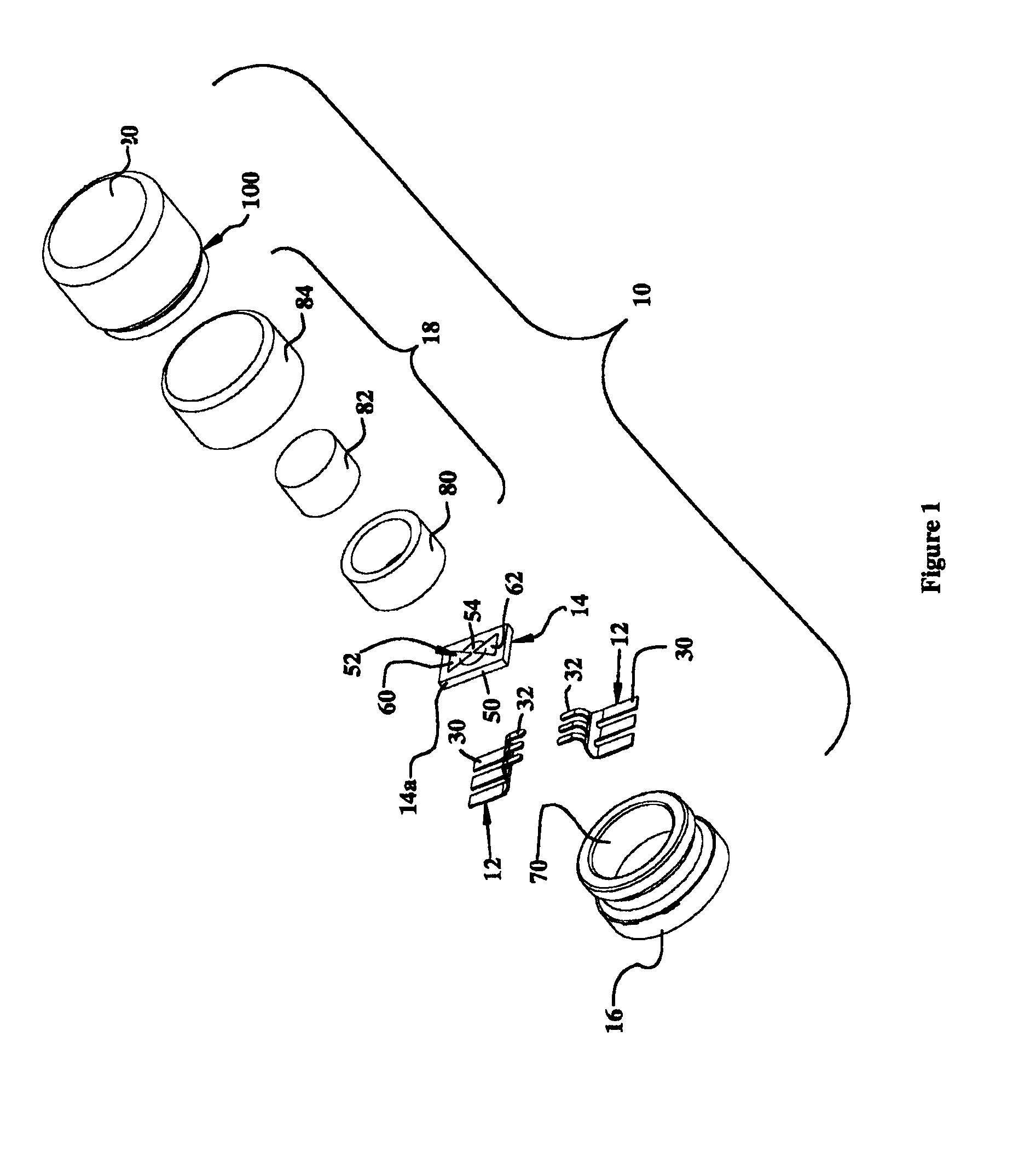 Plastic encapsulated energetic material initiation device