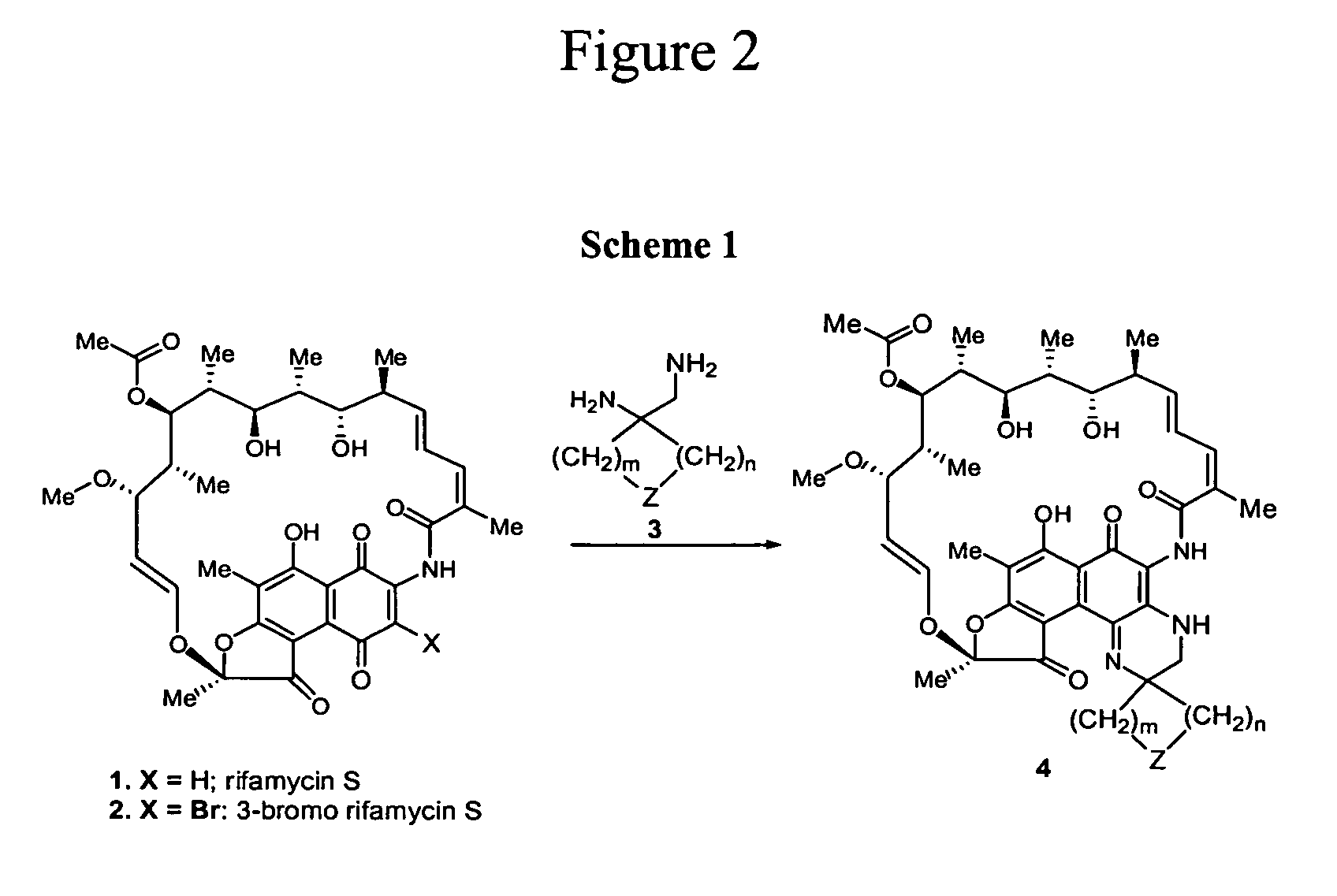 Spiro-rifamycin derivatives targeting RNA polymerase