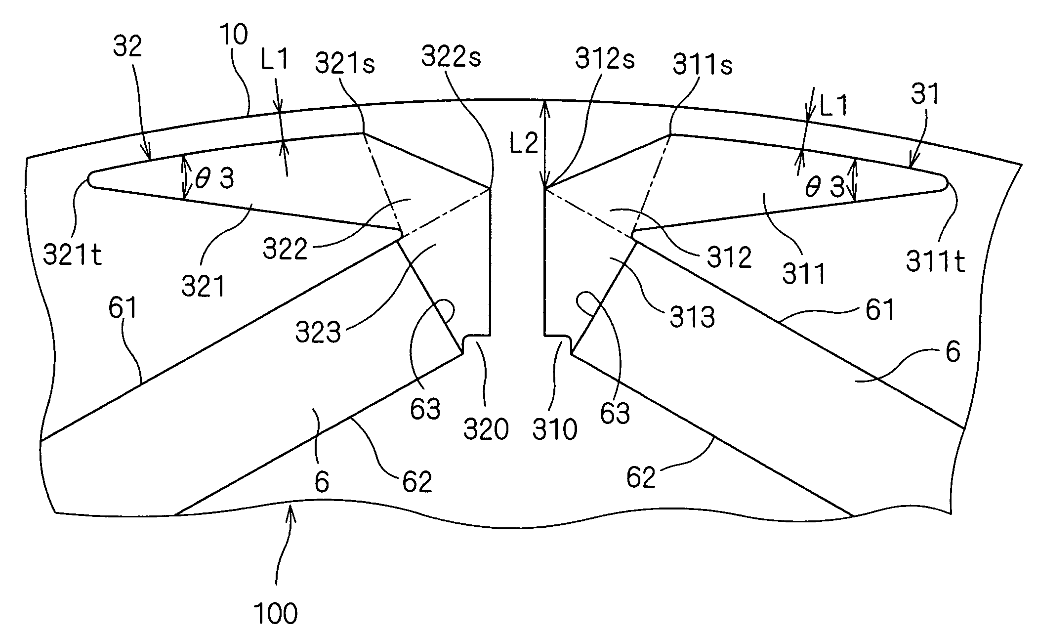 Magnetic member, rotor and motor